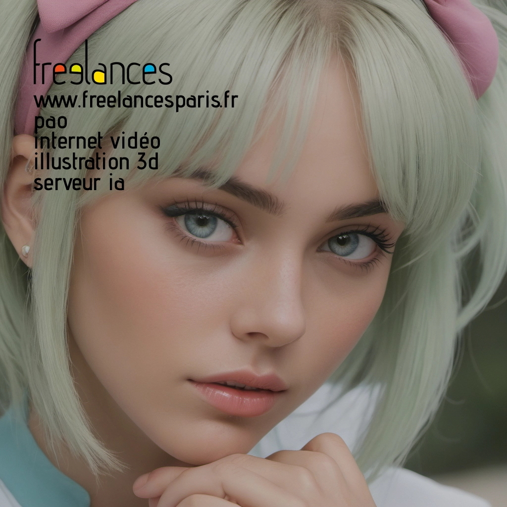 Pao mise en page internet vidéo illustration 3d serveur IA générative AI freelance paris studio de création magazines 8l7lsl60